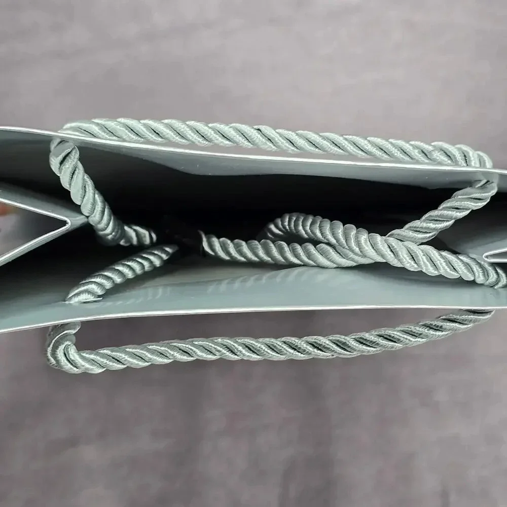 Lattaffa Maahir Legacy Silver Gray‎ Original Rope Handle Gift Bag Tote Bag